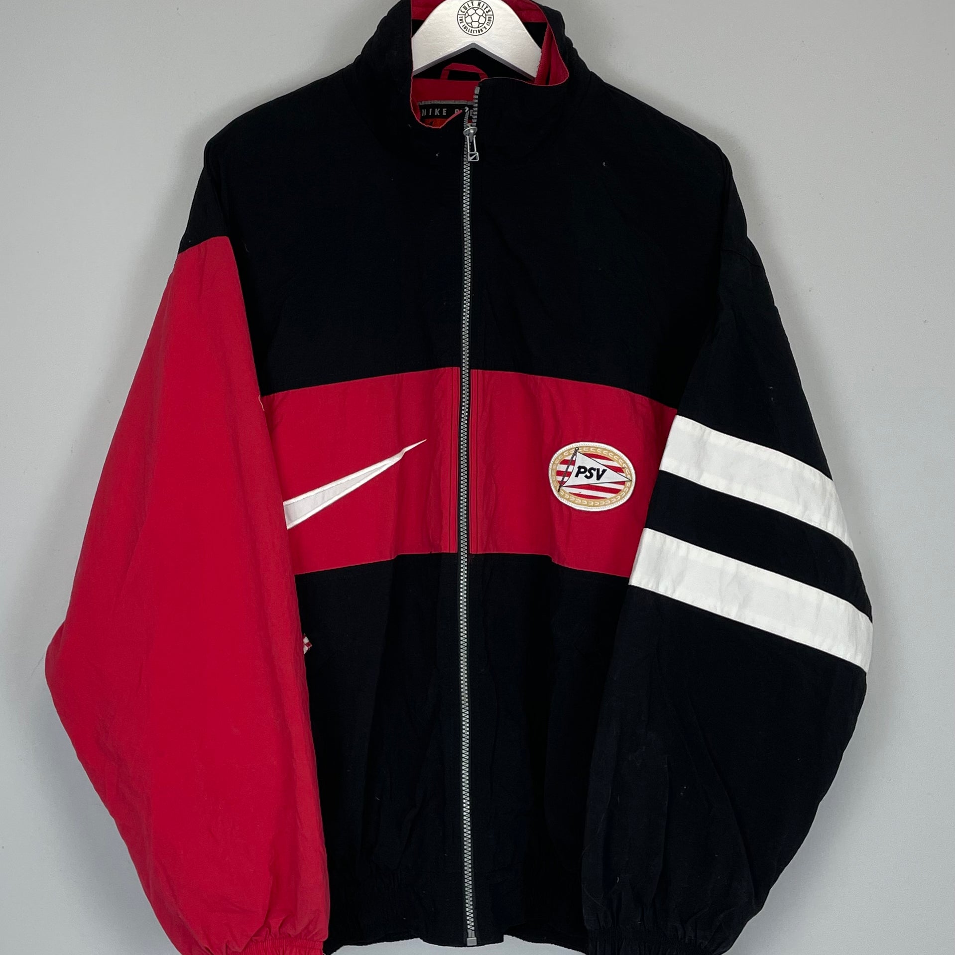 Shop 1996/98 PSV TRACK JACKET (XL) NIKE, classic football shirts, vintage football shirts & retro soccer jerseys at Cult Kits