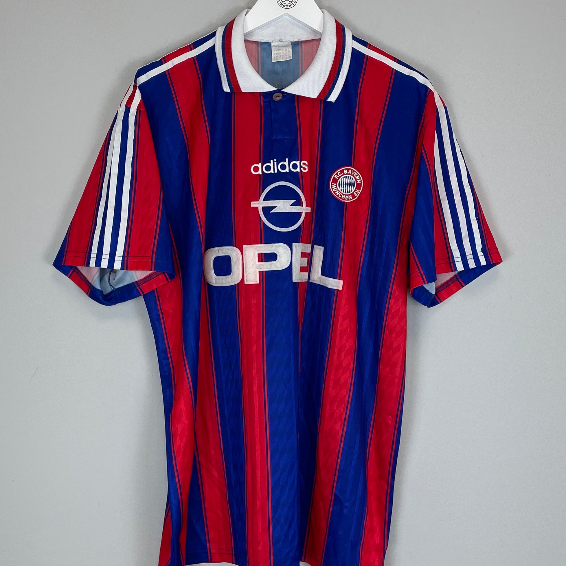 Shop 1995/96 BAYERN MUNICH HOME SHIRT (XL) ADIDAS, classic football shirts, vintage football shirts & retro soccer jerseys at Cult Kits