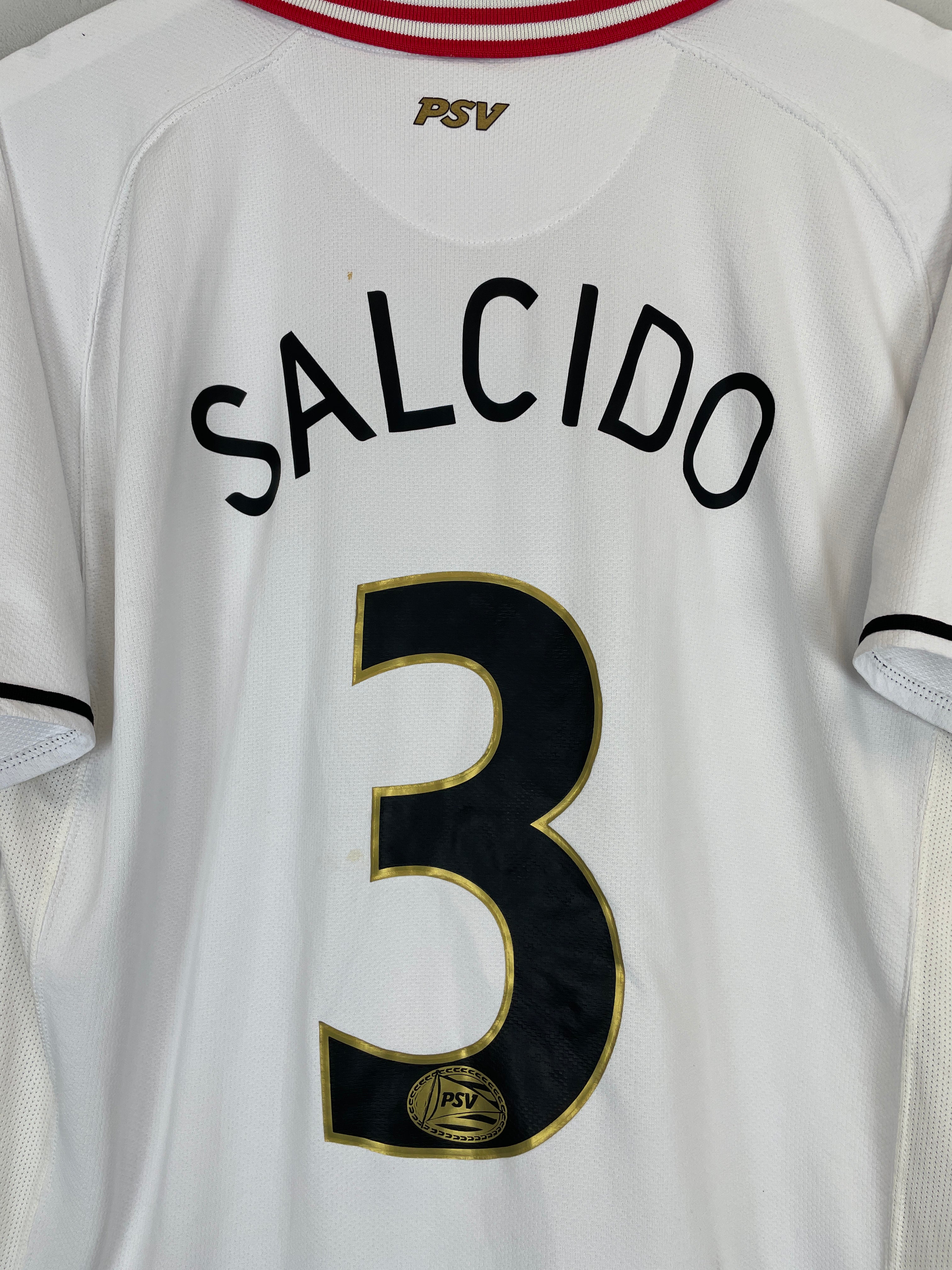 Buy 2007/09 PSV SALCIDO 3 AWAY SHIRT (L) NIKE ~ Free worldwide shipping available ~ Authentic Vintage Football Shirts from Cult Kits