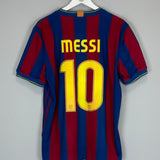 Shop 2009/10 BARCELONA MESSI #10 HOME SHIRT (L) NIKE, classic football shirts, vintage football shirts & retro soccer jerseys at Cult Kits