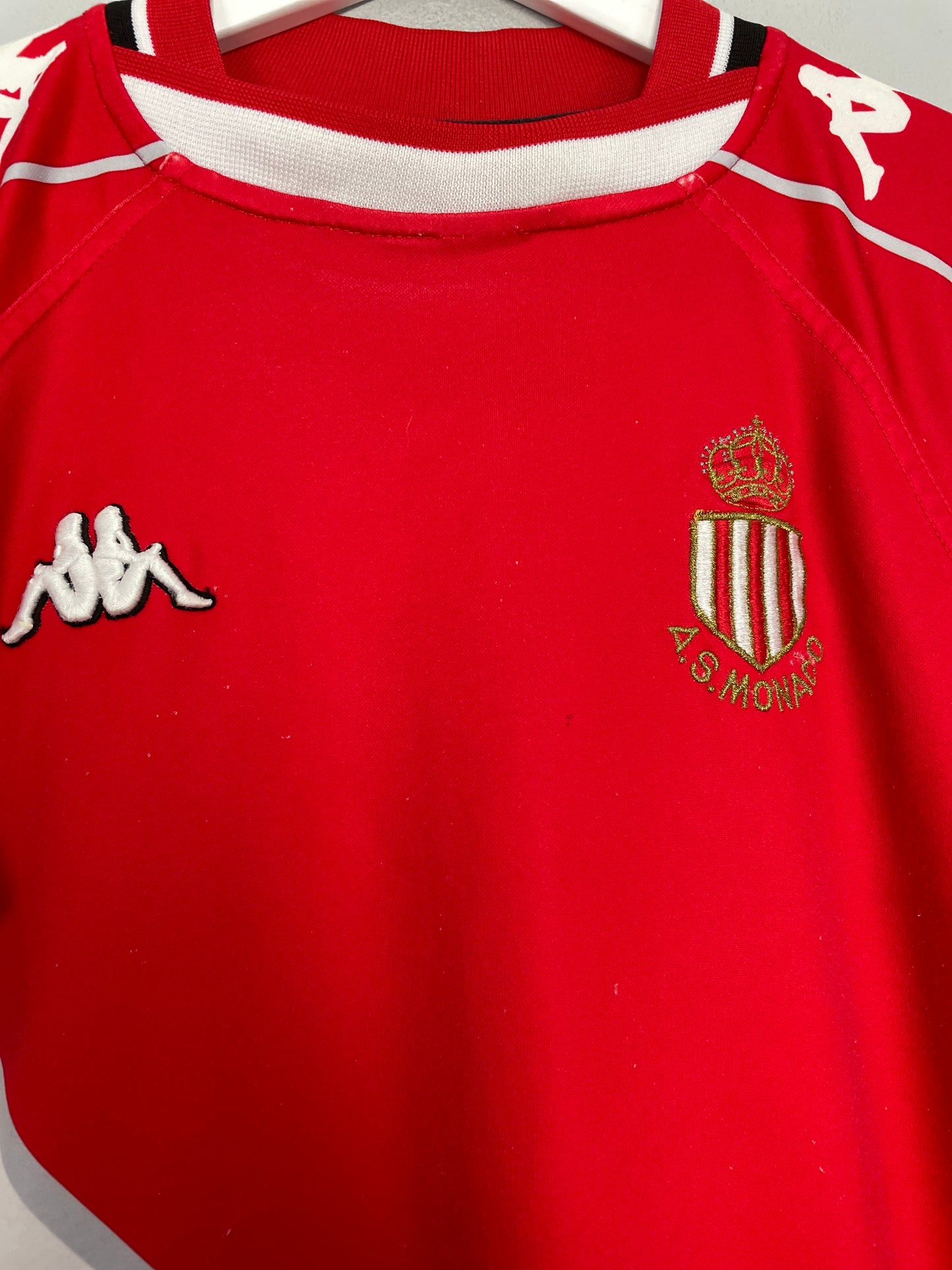 1999/00 MONACO HOME SHIRT (M) KAPPA