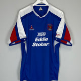 Shop 2005/07 CARLISLE UNITED HOME SHIRT (L) LE COQ, classic football shirts, vintage football shirts & retro soccer jerseys at Cult Kits