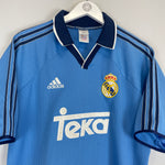 Shop 1999/00 REAL MADRID GUTI #14 THIRD SHIRT (L) ADIDAS, classic football shirts, vintage football shirts & retro soccer jerseys at Cult Kits