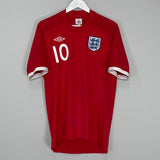 Shop 2010/11 ENGLAND ROONEY #10 AWAY SHIRT (M) UMBRO, classic football shirts, vintage football shirts & retro soccer jerseys at Cult Kits