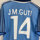 Shop 1999/00 REAL MADRID GUTI #14 THIRD SHIRT (L) ADIDAS, classic football shirts, vintage football shirts & retro soccer jerseys at Cult Kits