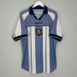 Shop 2000/01 ARGENTINA HOME SHIRT (XL) REEBOK, classic football shirts, vintage football shirts & retro soccer jerseys at Cult Kits
