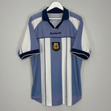 Shop 2000/01 ARGENTINA HOME SHIRT (XL) REEBOK, classic football shirts, vintage football shirts & retro soccer jerseys at Cult Kits