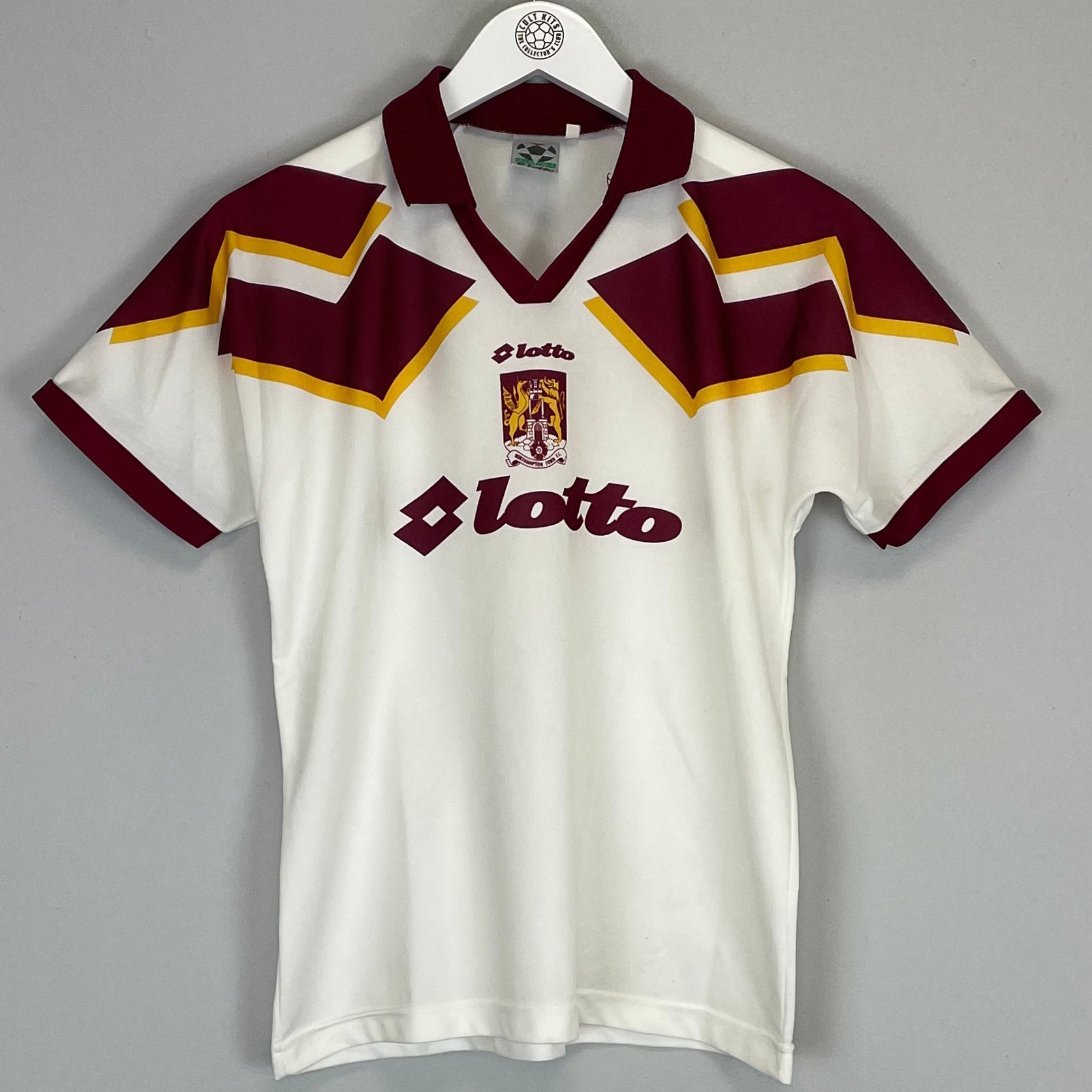 Shop 1995/96 NORTHAMPTON TOWN AWAY SHIRT (XXL.KIDS) LOTTO, classic football shirts, vintage football shirts & retro soccer jerseys at Cult Kits