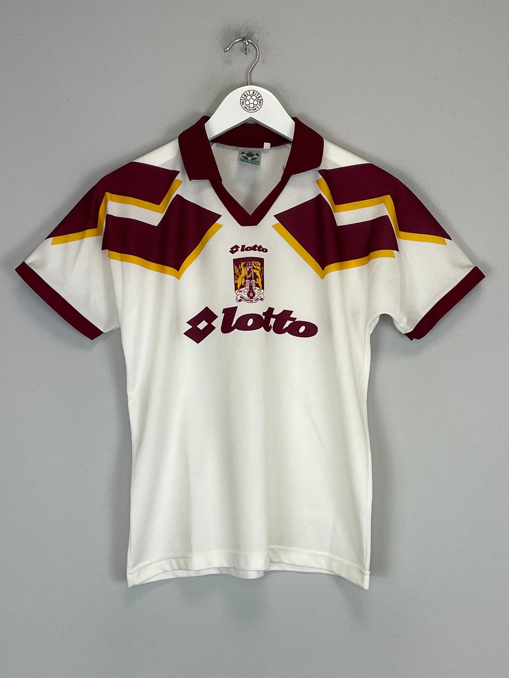 Shop 1995/96 NORTHAMPTON TOWN AWAY SHIRT (XXL.KIDS) LOTTO, classic football shirts, vintage football shirts & retro soccer jerseys at Cult Kits