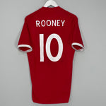 Shop 2010/11 ENGLAND ROONEY #10 AWAY SHIRT (M) UMBRO, classic football shirts, vintage football shirts & retro soccer jerseys at Cult Kits