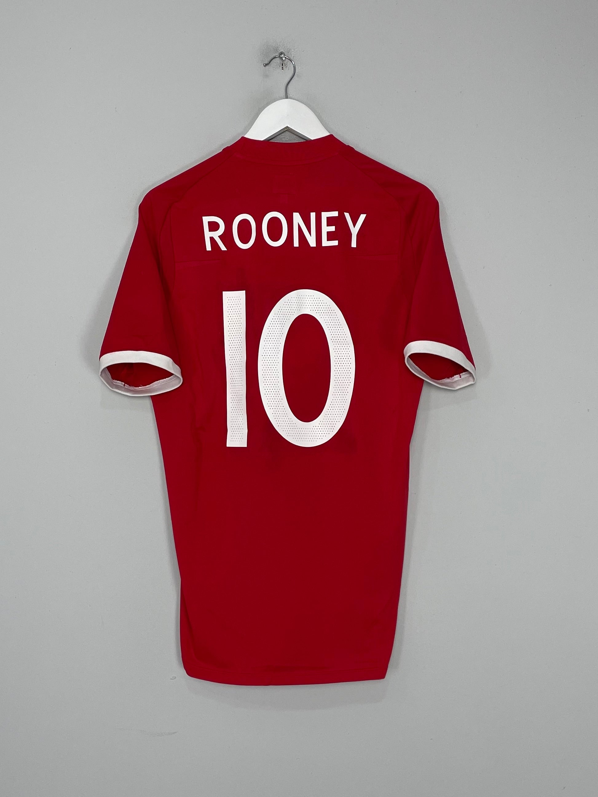Shop 2010/11 ENGLAND ROONEY #10 AWAY SHIRT (M) UMBRO, classic football shirts, vintage football shirts & retro soccer jerseys at Cult Kits