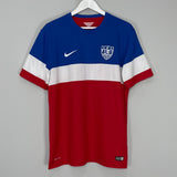 Shop 2014/15 USA AWAY SHIRT (L) NIKE, classic football shirts, vintage football shirts & retro soccer jerseys at Cult Kits