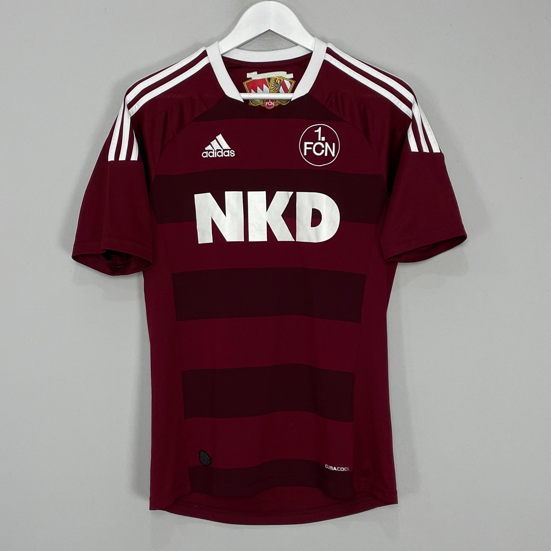 Shop 2012/13 FC NURNBERG HOME SHIRT (S) ADIDAS, classic football shirts, vintage football shirts & retro soccer jerseys at Cult Kits