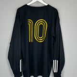 2005 BRONDBY #10 *SPECIAL* L/S SHIRT (XXL) ADIDAS