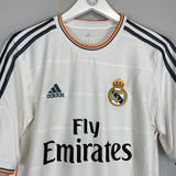 2013/14 REAL MADRID RONALDO #7 HOME SHIRT (M) ADIDAS