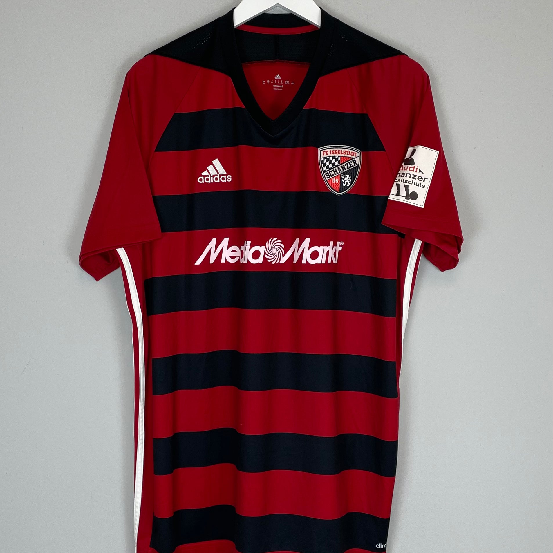 Shop 2017/18 INGOLSTADT HOME SHIRT (XL) ADIDAS, classic football shirts, vintage football shirts & retro soccer jerseys at Cult Kits