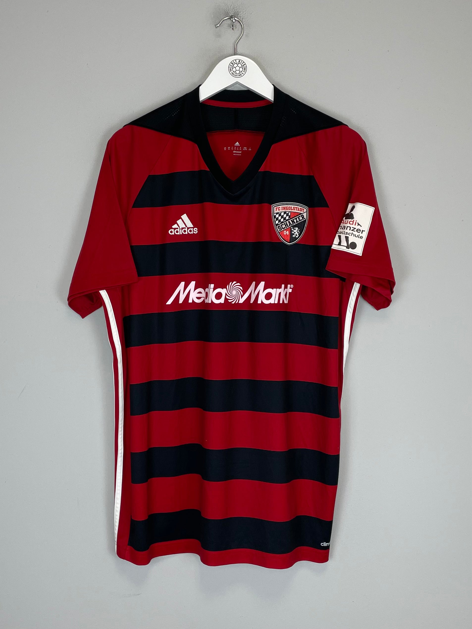 Shop 2017/18 INGOLSTADT HOME SHIRT (XL) ADIDAS, classic football shirts, vintage football shirts & retro soccer jerseys at Cult Kits