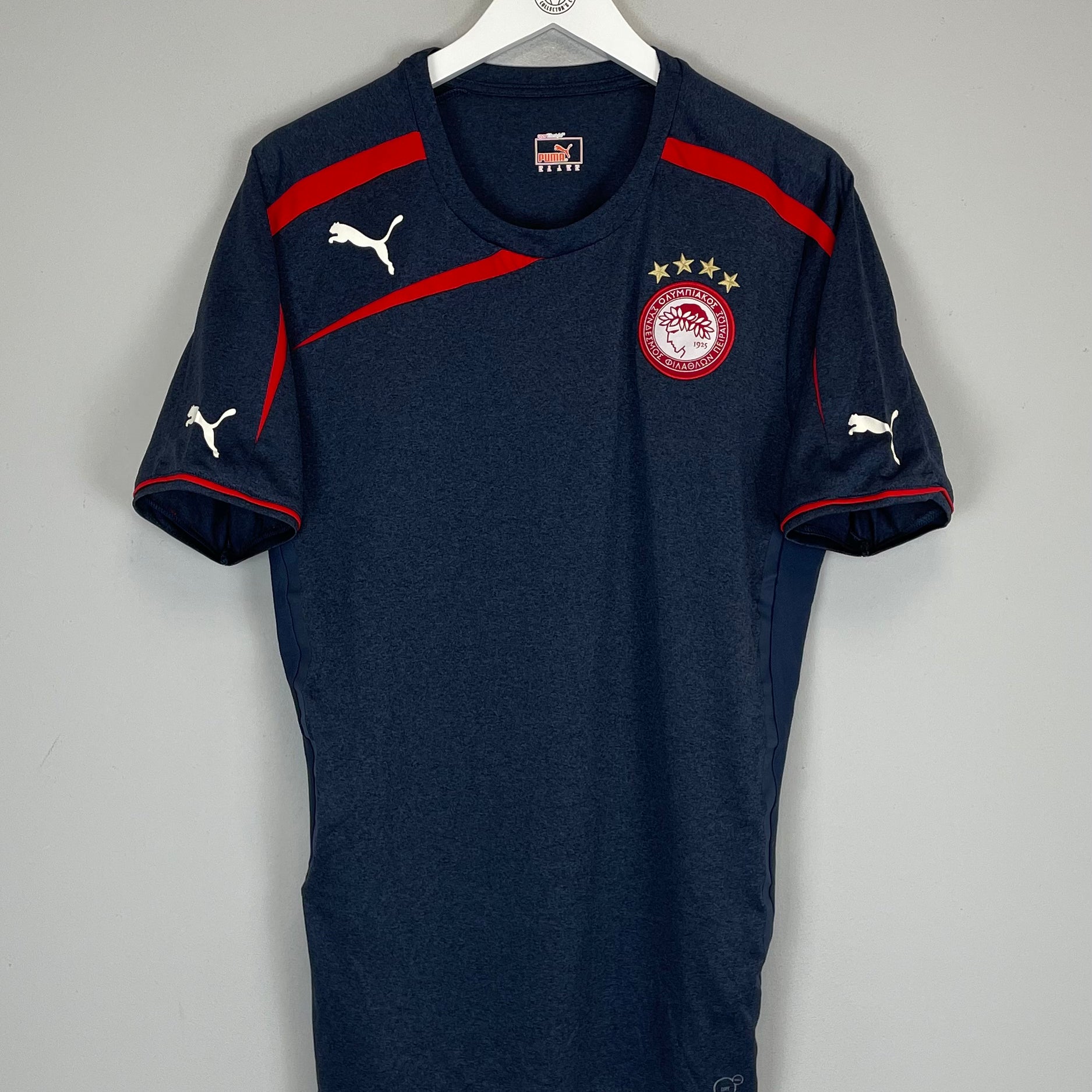 Shop 2013/14 OLYMPIAKOS AWAY SHIRT (XL) PUMA, classic football shirts, vintage football shirts & retro soccer jerseys at Cult Kits