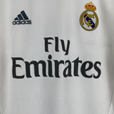 2015/16 REAL MADRID RONALDO #7 L/S HOME SHIRT (S) ADIDAS