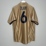 Shop 2001/03 BARCELONA XAVI #6 AWAY SHIRT (XL) NIKE, classic football shirts, vintage football shirts & retro soccer jerseys at Cult Kits