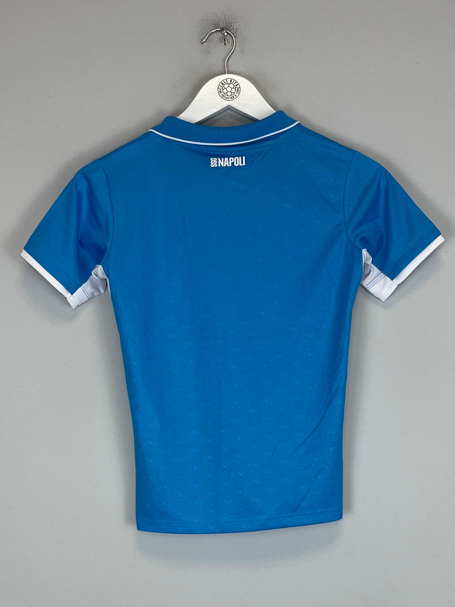 Shop 2024/25 Napoli *BNWT* Authentic Home Shirt (Kids - Multiple Sizes) EA7, classic football shirts, vintage football shirts & retro soccer jerseys at Cult Kits