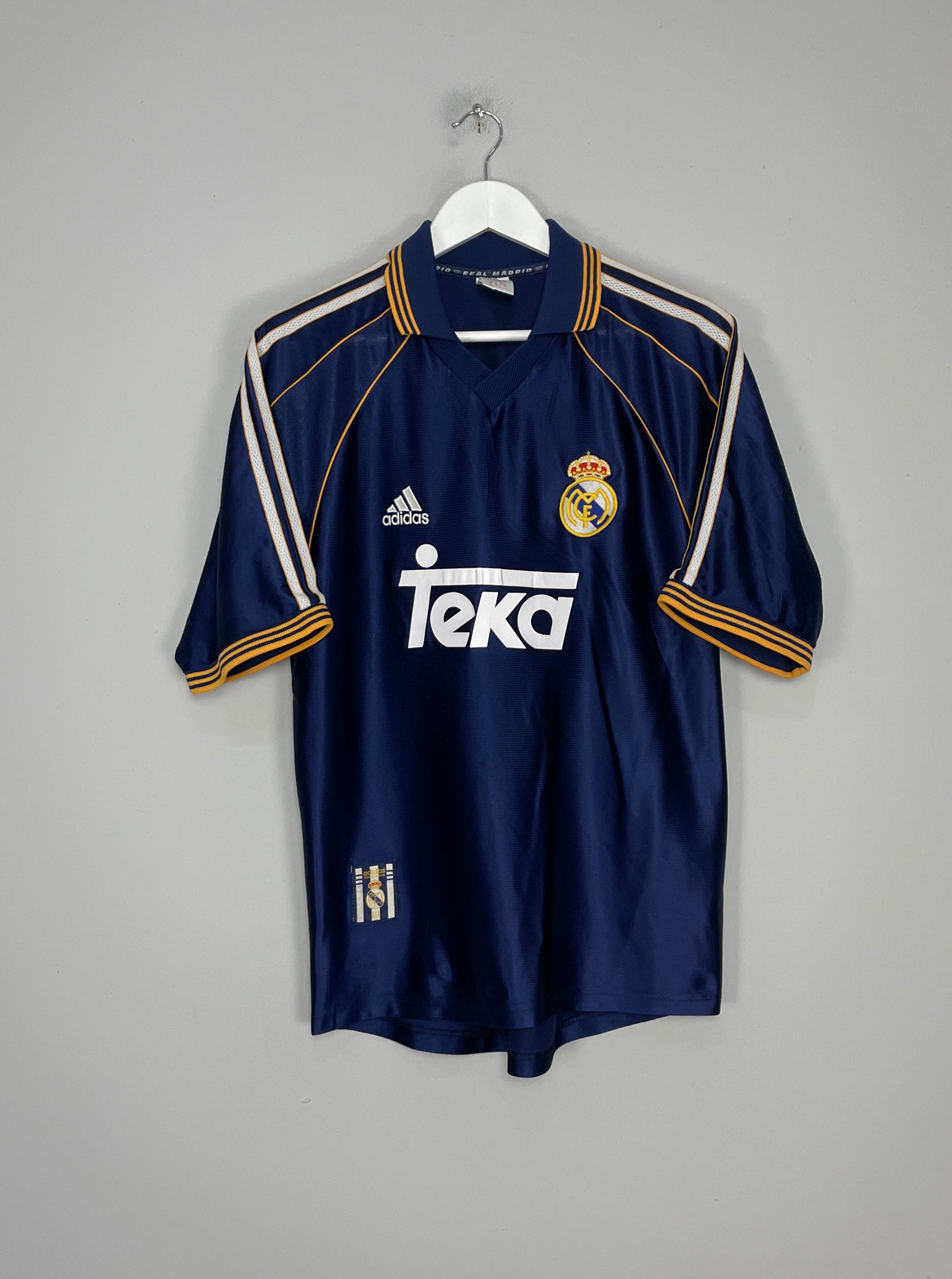 Shop 1998/99 REAL MADRID SEEDORF #10 AWAY SHIRT (S) ADIDAS, classic football shirts, vintage football shirts & retro soccer jerseys at Cult Kits