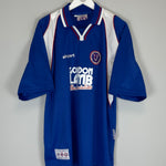 Shop 2003/04 CHESTERFIELD HOME SHIRT (L) UHLSPORT, classic football shirts, vintage football shirts & retro soccer jerseys at Cult Kits