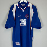 Shop 2003/04 CHESTERFIELD HOME SHIRT (L) UHLSPORT, classic football shirts, vintage football shirts & retro soccer jerseys at Cult Kits
