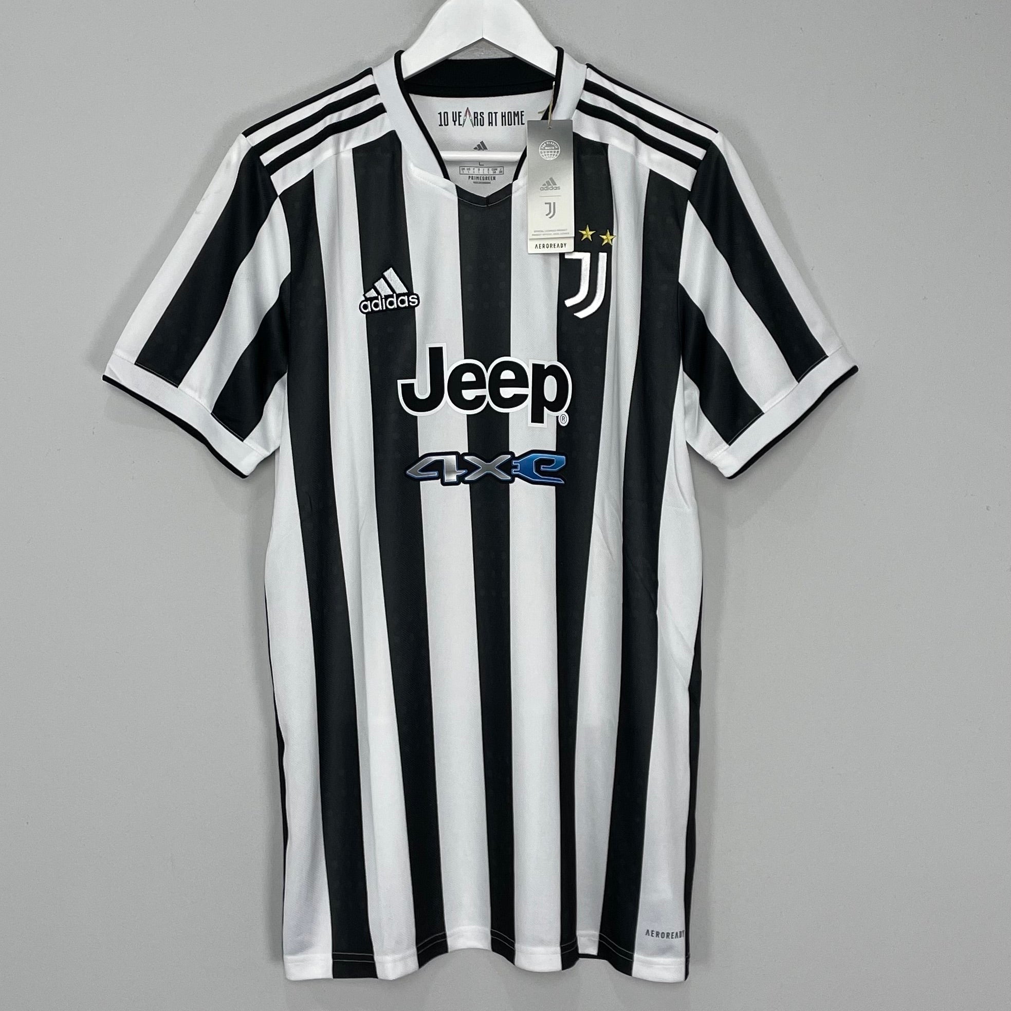 Shop 2021/22 JUVENTUS *BNWT* HOME SHIRT (L) ADIDAS, classic football shirts, vintage football shirts & retro soccer jerseys at Cult Kits