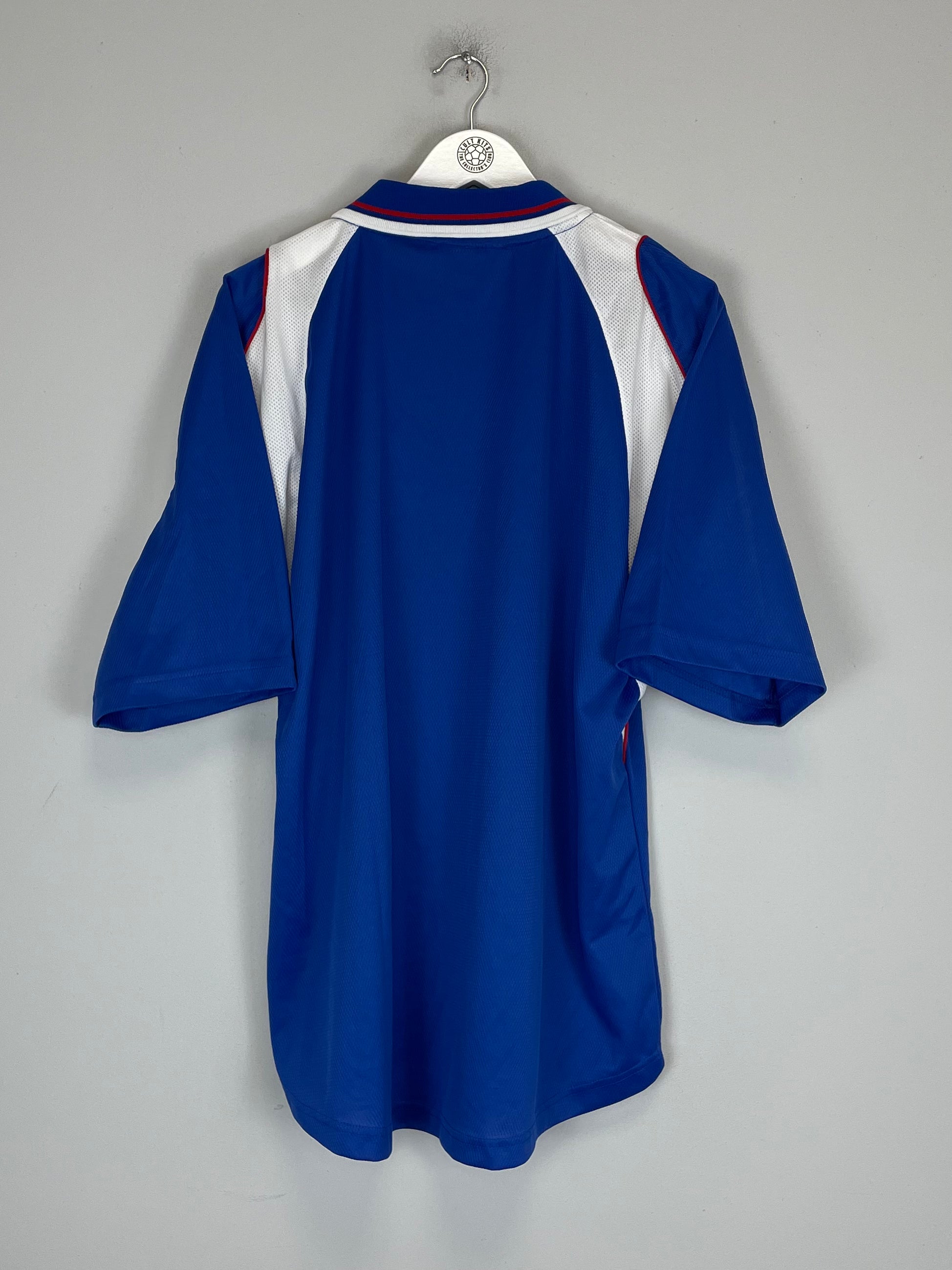 Shop 2003/04 CHESTERFIELD HOME SHIRT (L) UHLSPORT, classic football shirts, vintage football shirts & retro soccer jerseys at Cult Kits