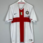 Shop 2007/08 INTER MILAN *CENTENARY* AWAY SHIRT (L) NIKE, classic football shirts, vintage football shirts & retro soccer jerseys at Cult Kits
