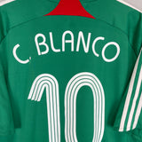 2007/08 MEXICO C.BLANCO #10 HOME SHIRT (XXL) ADIDAS