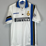 1997/98 INTER MILAN AWAY SHIRT (L) UMBRO