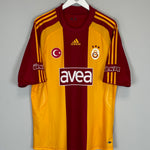 Shop 2008/09 GALATASARAY HOME SHIRT (L) ADIDAS, classic football shirts, vintage football shirts & retro soccer jerseys at Cult Kits