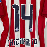 2010/11 CHIVAS GUADALAJARA CHICHARITO #14 HOME SHIRT (XXL) REEBOK