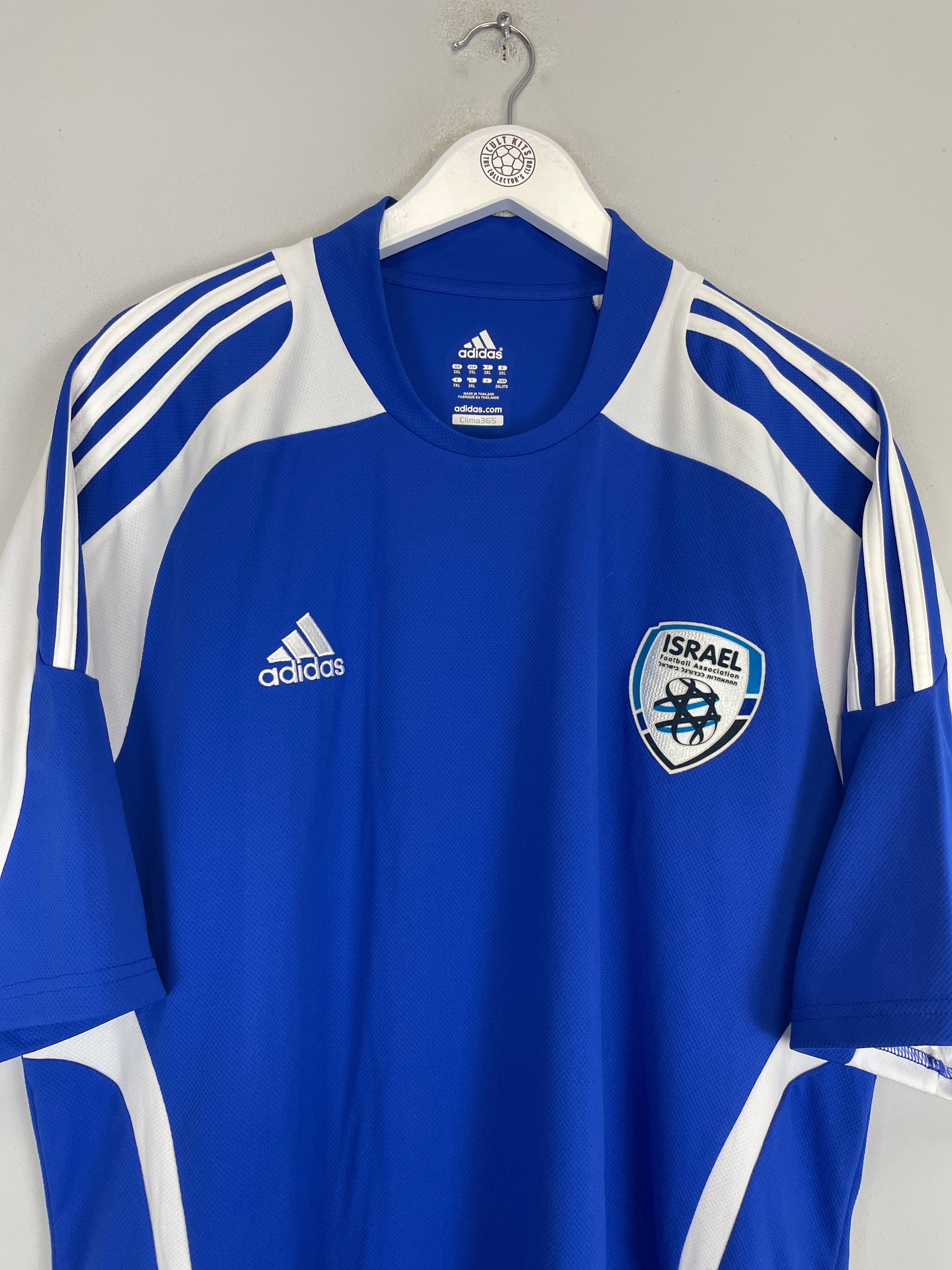 Shop 2009 ISRAEL HOME SHIRT (XXL) ADIDAS, classic football shirts, vintage football shirts & retro soccer jerseys at Cult Kits
