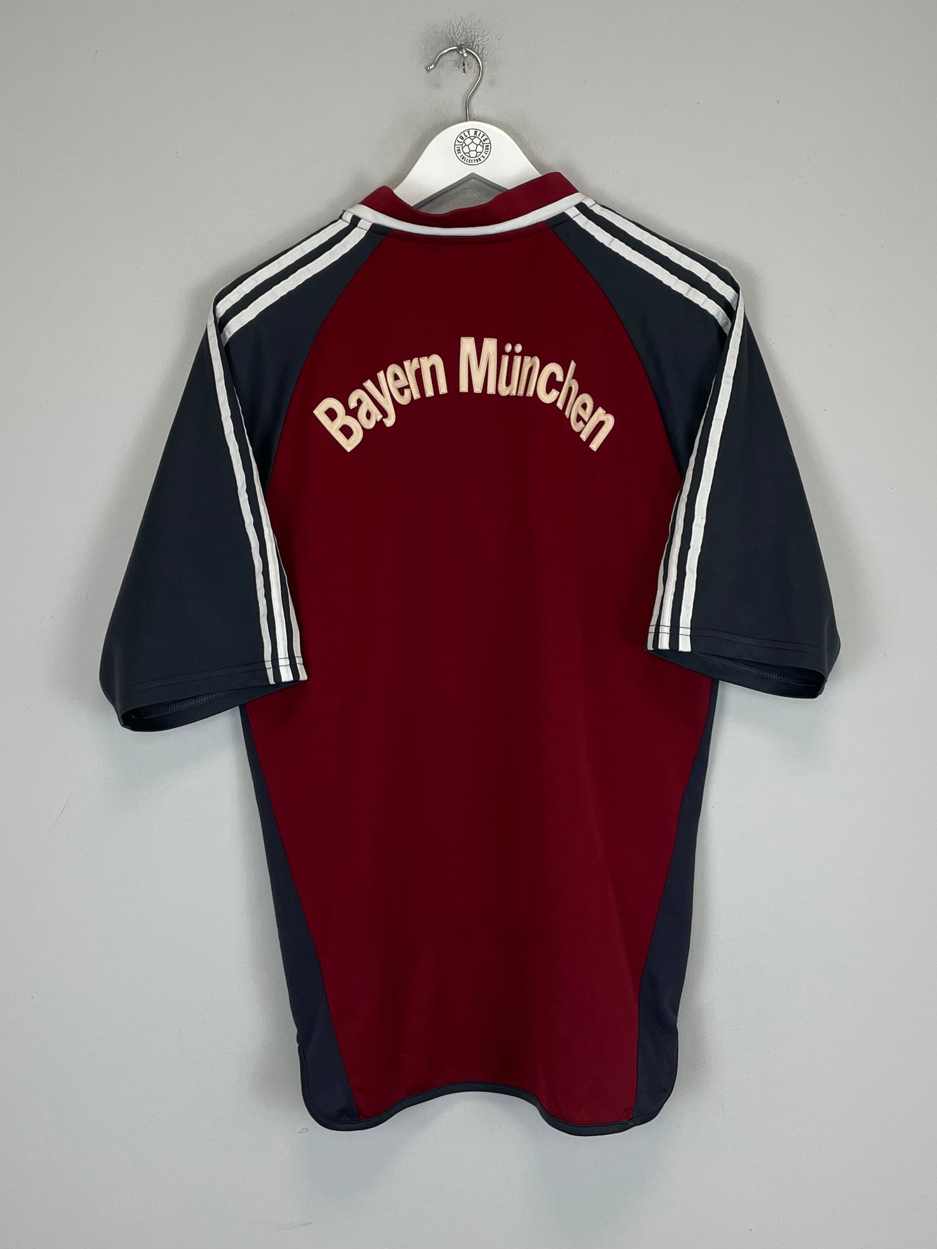 Shop 2001/02 BAYERN MUNICH HOME SHIRT (L) ADIDAS, classic football shirts, vintage football shirts & retro soccer jerseys at Cult Kits
