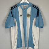2002/04 ARGENTINA HOME SHIRT (XL) ADIDAS