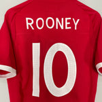 Shop 2010/11 ENGLAND ROONEY #10 AWAY SHIRT (M) UMBRO, classic football shirts, vintage football shirts & retro soccer jerseys at Cult Kits