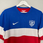 Shop 2014/15 USA AWAY SHIRT (L) NIKE, classic football shirts, vintage football shirts & retro soccer jerseys at Cult Kits