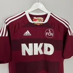 Shop 2012/13 FC NURNBERG HOME SHIRT (S) ADIDAS, classic football shirts, vintage football shirts & retro soccer jerseys at Cult Kits
