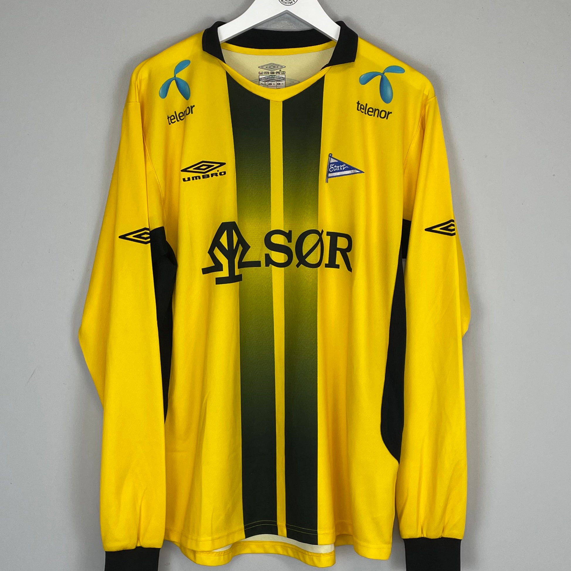 Shop 2007/08 IK START L/S HOME SHIRT (XL) UMBRO, classic football shirts, vintage football shirts & retro soccer jerseys at Cult Kits