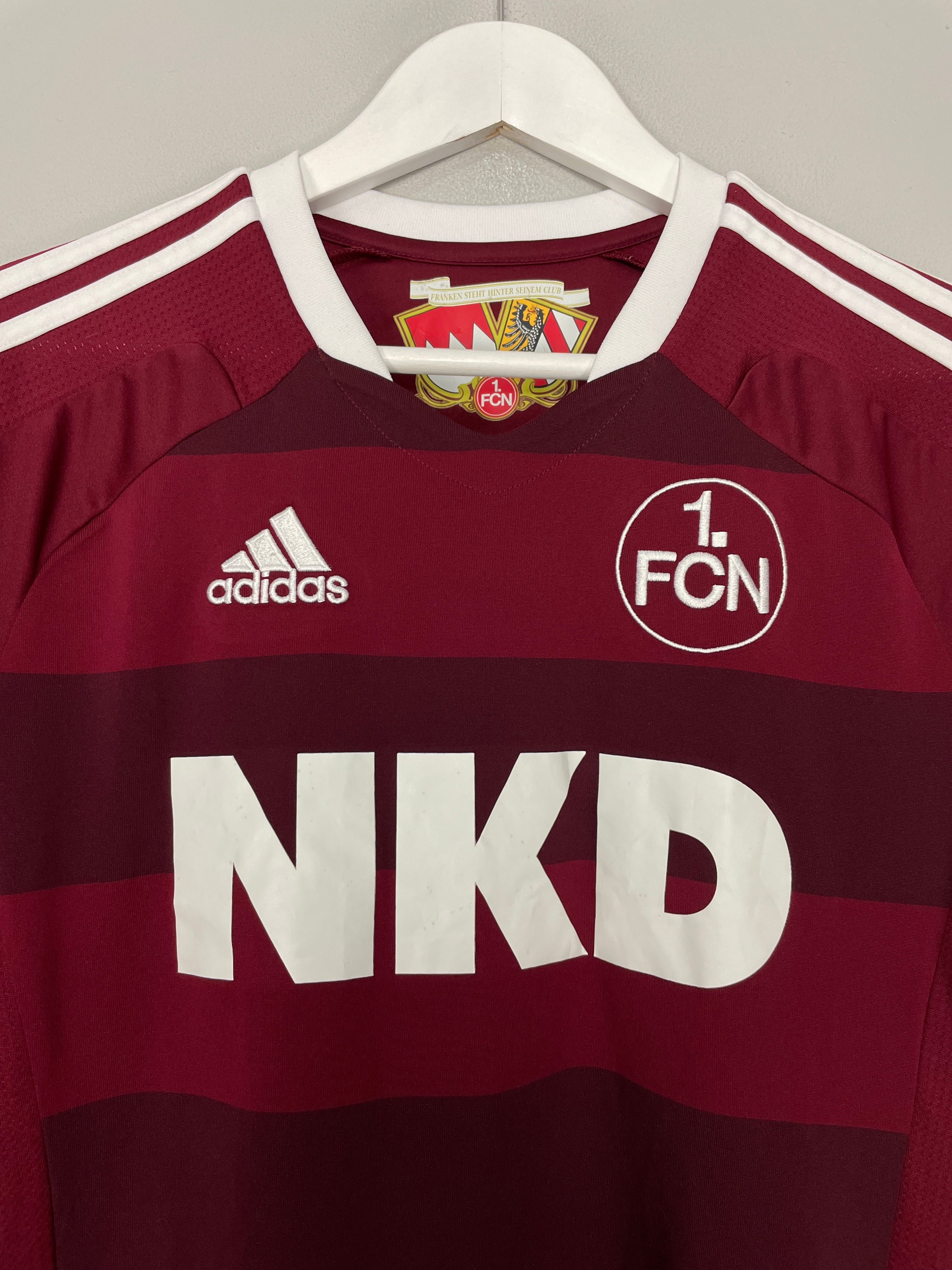Shop 2012/13 FC NURNBERG HOME SHIRT (S) ADIDAS, classic football shirts, vintage football shirts & retro soccer jerseys at Cult Kits