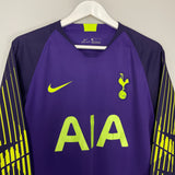 Shop 2018/19 TOTTENHAM GK SHIRT (M) NIKE, classic football shirts, vintage football shirts & retro soccer jerseys at Cult Kits