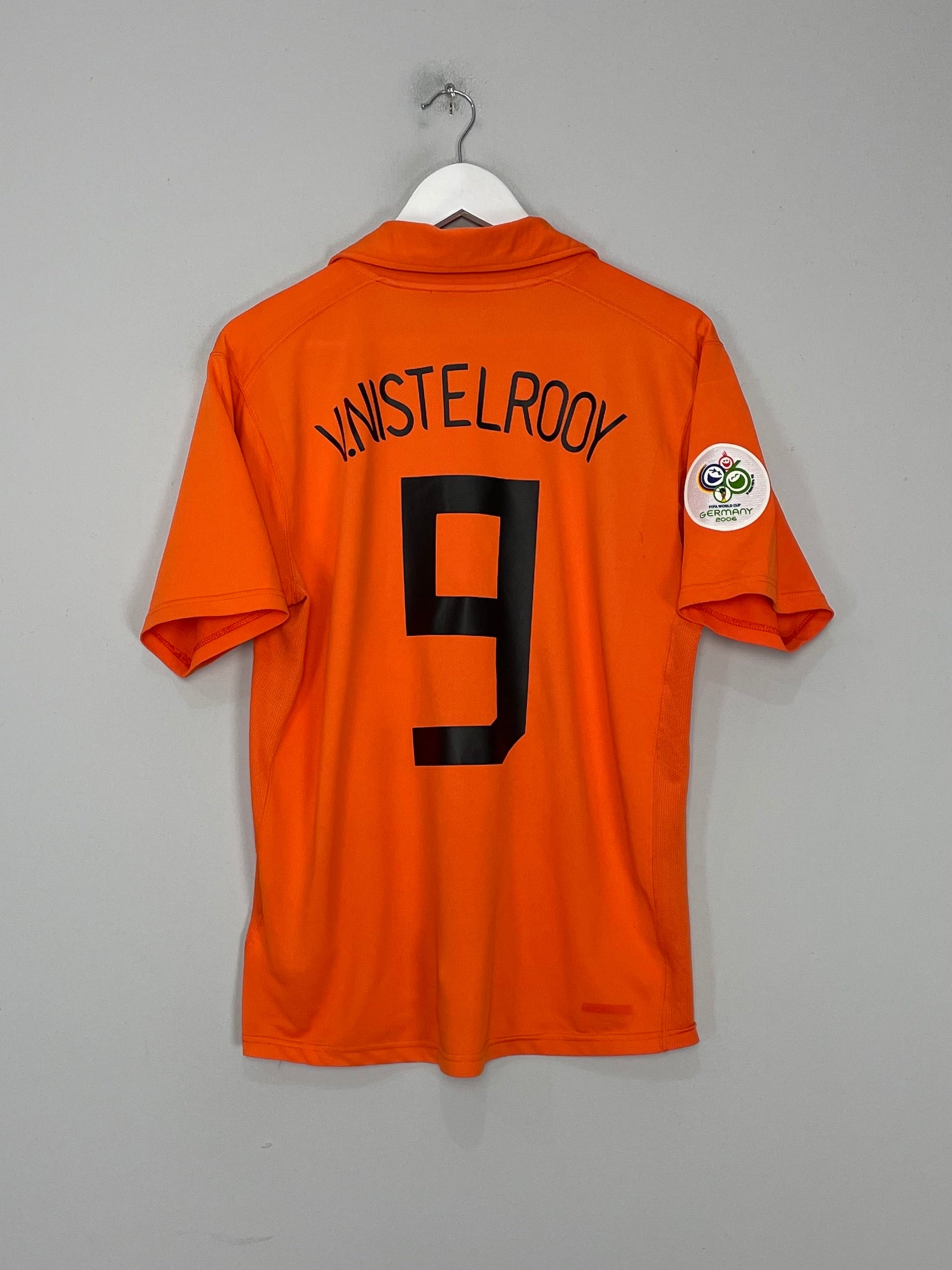 Shop 2006/08 NETHERLANDS V.NISTELROOY #9 HOME SHIRT (S) NIKE, classic football shirts, vintage football shirts & retro soccer jerseys at Cult Kits