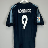 2003/04 REAL MADRID RONALDO #9 AWAY SHIRT (L) ADIDAS
