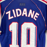 1998/00 FRANCE ZIDANE #10 HOME SHIRT (S) ADIDAS