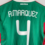 Shop 2010 MEXICO R.MARQUEZ #4 HOME SHIRT (L) ADIDAS, classic football shirts, vintage football shirts & retro soccer jerseys at Cult Kits