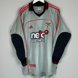 2000/01 BENFICA C.BOSSIO #12 GK SHIRT (M) ADIDAS