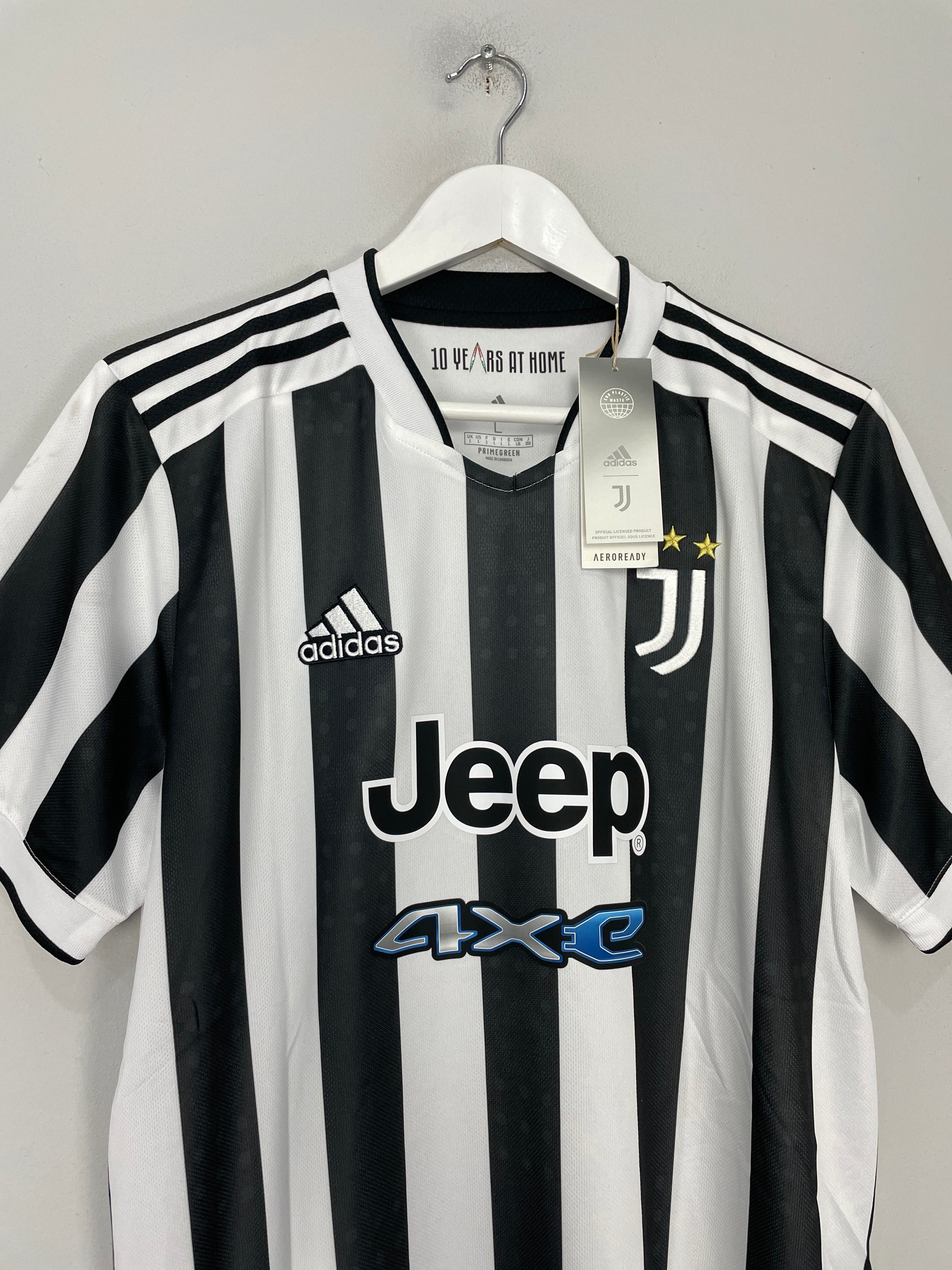 Shop 2021/22 JUVENTUS *BNWT* HOME SHIRT (L) ADIDAS, classic football shirts, vintage football shirts & retro soccer jerseys at Cult Kits